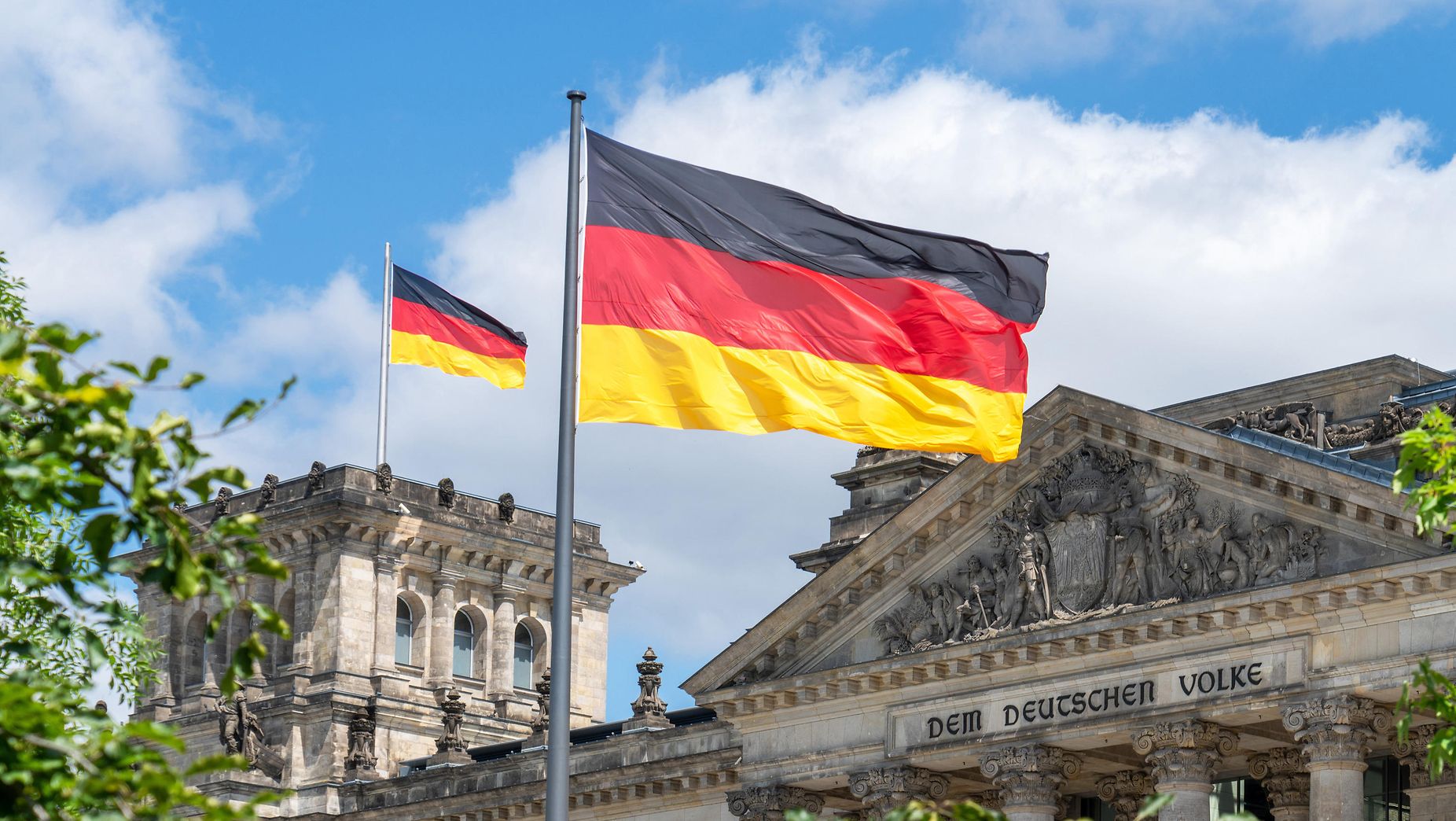 Deutscher Bundestag Bundesflagge