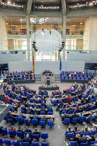 Deutscher Bundestag Tagesordnung Und Sitzungsverlauf