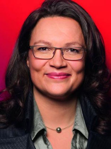 Deutscher Bundestag Nahles Andrea