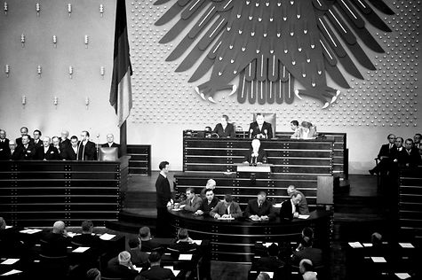 Deutscher Bundestag - Zurück Auf Die Weltbühne (1953 Bis 1957)