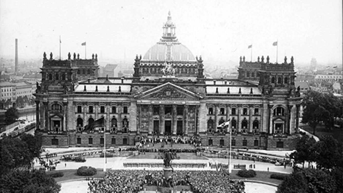 Deutscher Bundestag - Reichstagsgebäude In Der Weimarer Republik