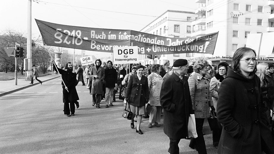 Deutscher Bundestag - Historische Debatten (7): Abtreibungsparagraf 218