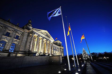 Deutscher Bundestag - Jahreswechsel Im Parlamentsviertel