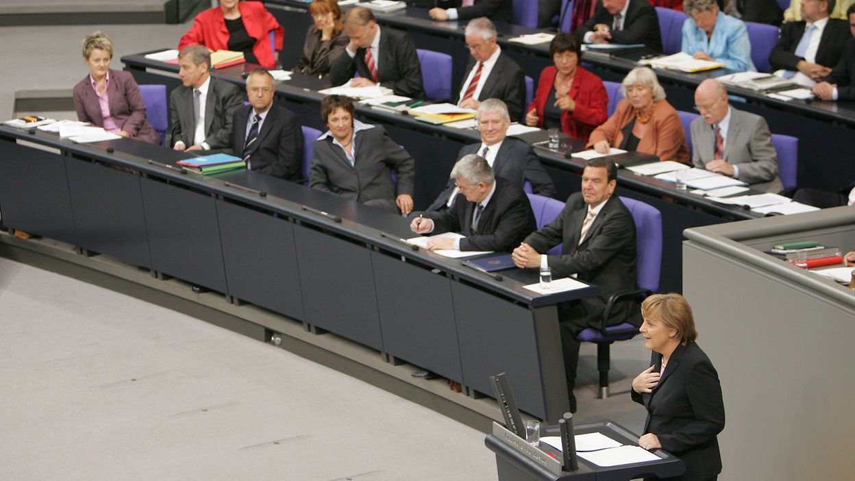 Deutscher Bundestag - Gerhard Schröders Zweite Vertrauensfrage (2005)