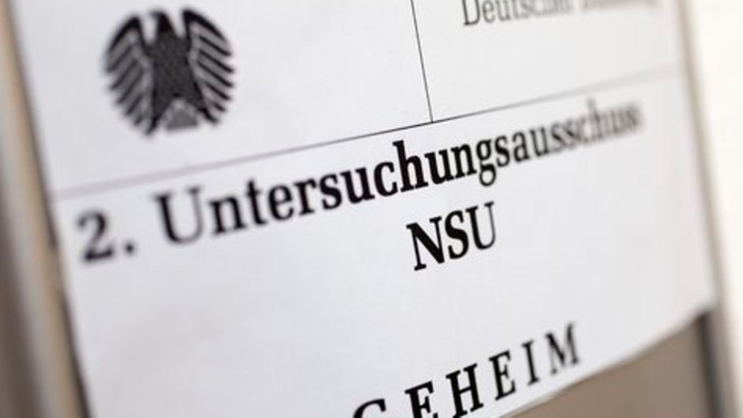 Deutscher Bundestag Zeuge Ermittler Sind Falsche Wege Gegangen