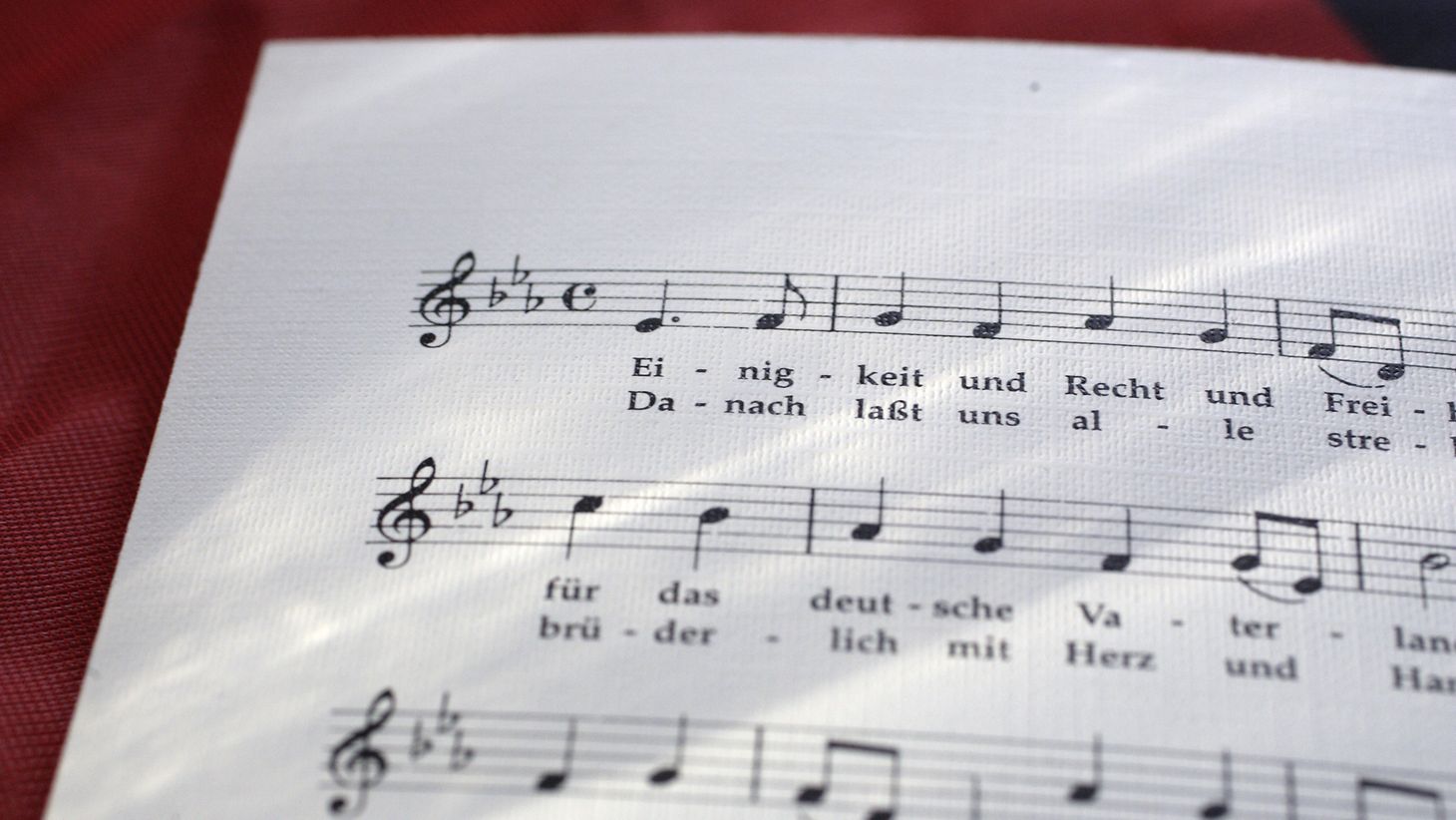 Bundestag Allemand L Hymne National