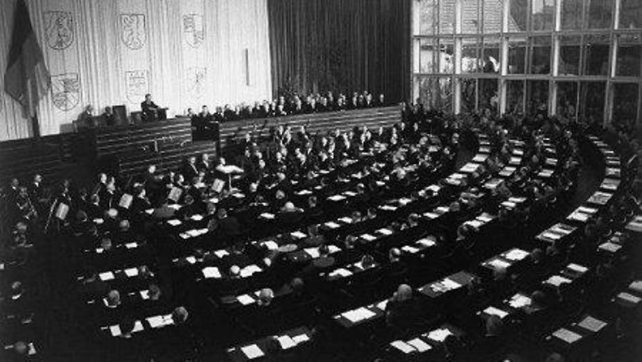 Deutscher Bundestag - Erste Bundestagssitzung Am 7. September 1949