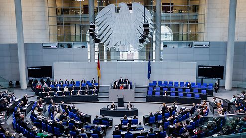 Deutscher Bundestag - Das Plenargeschehen Im Deutschen Bundestag