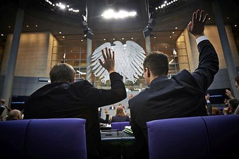 Deutscher Bundestag - Abstimmung: Beschlussfassung Im Parlament