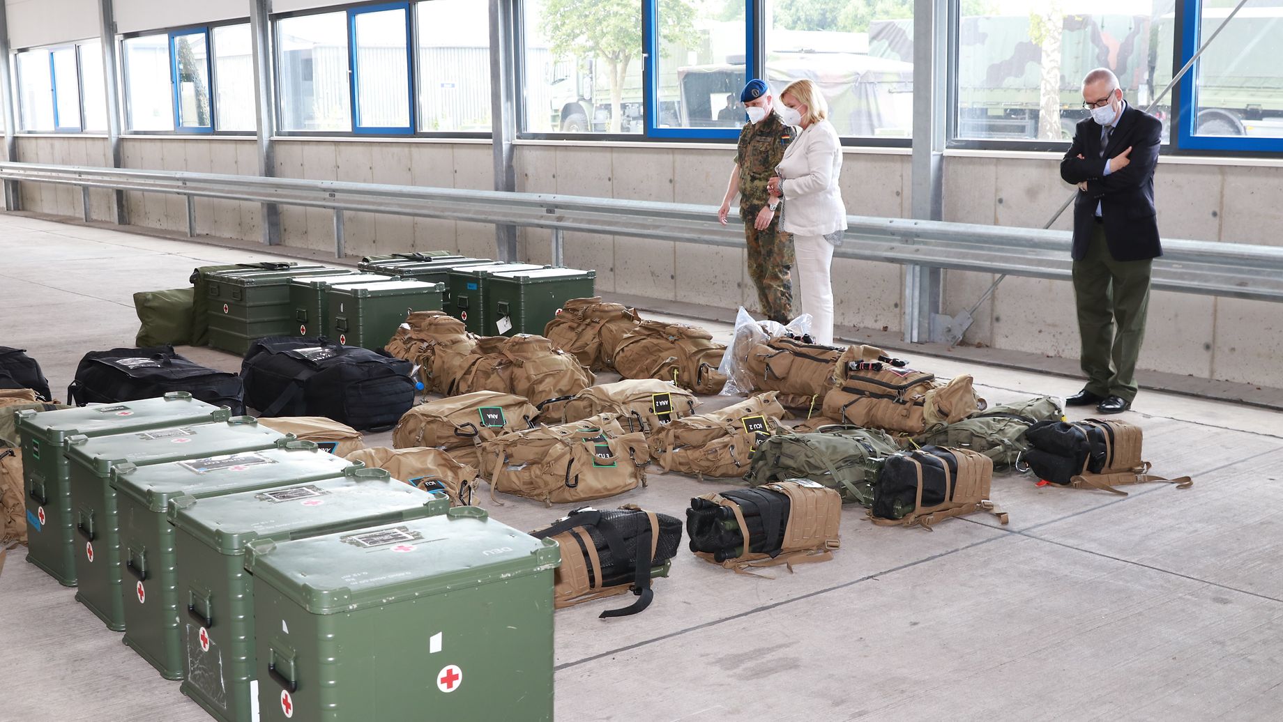 Deutscher Bundestag - Beim Kommando Schnelle Einsatzkräfte Sanität In Leer