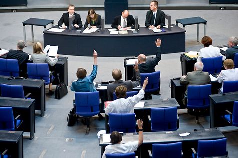 Deutscher Bundestag - Abschließende Beratungen Ohne Aussprache