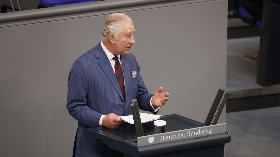 Deutscher Bundestag - König Charles III. besucht Deutschen Bundestag