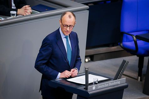 Deutscher Bundestag - Merz An Scholz: Wir Sind In Allen Fragen ...